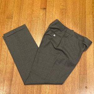 Brooks Brothers Gray Italian Wool Slacks Size 8